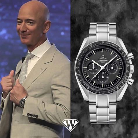 jeff bezos watch omega|jeff bezos omega moonwatch.